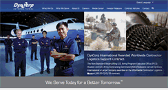 Desktop Screenshot of dyn-intl.com